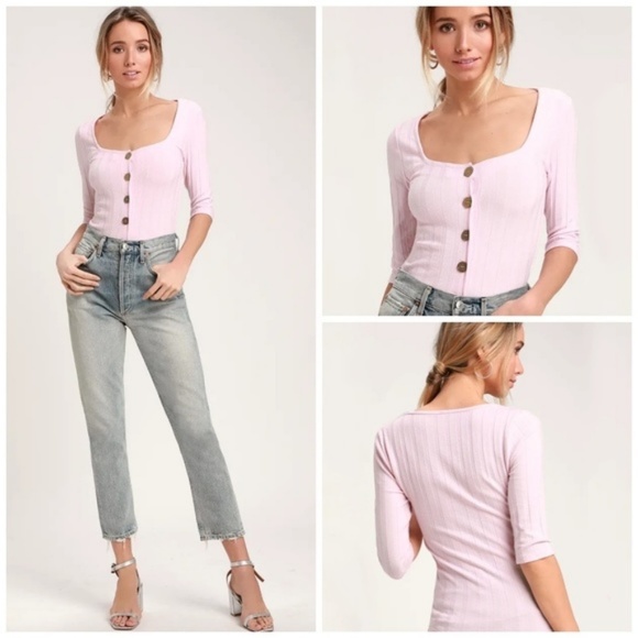 Free People Tops - NWT Free People Central Park Top Pink Size Medium